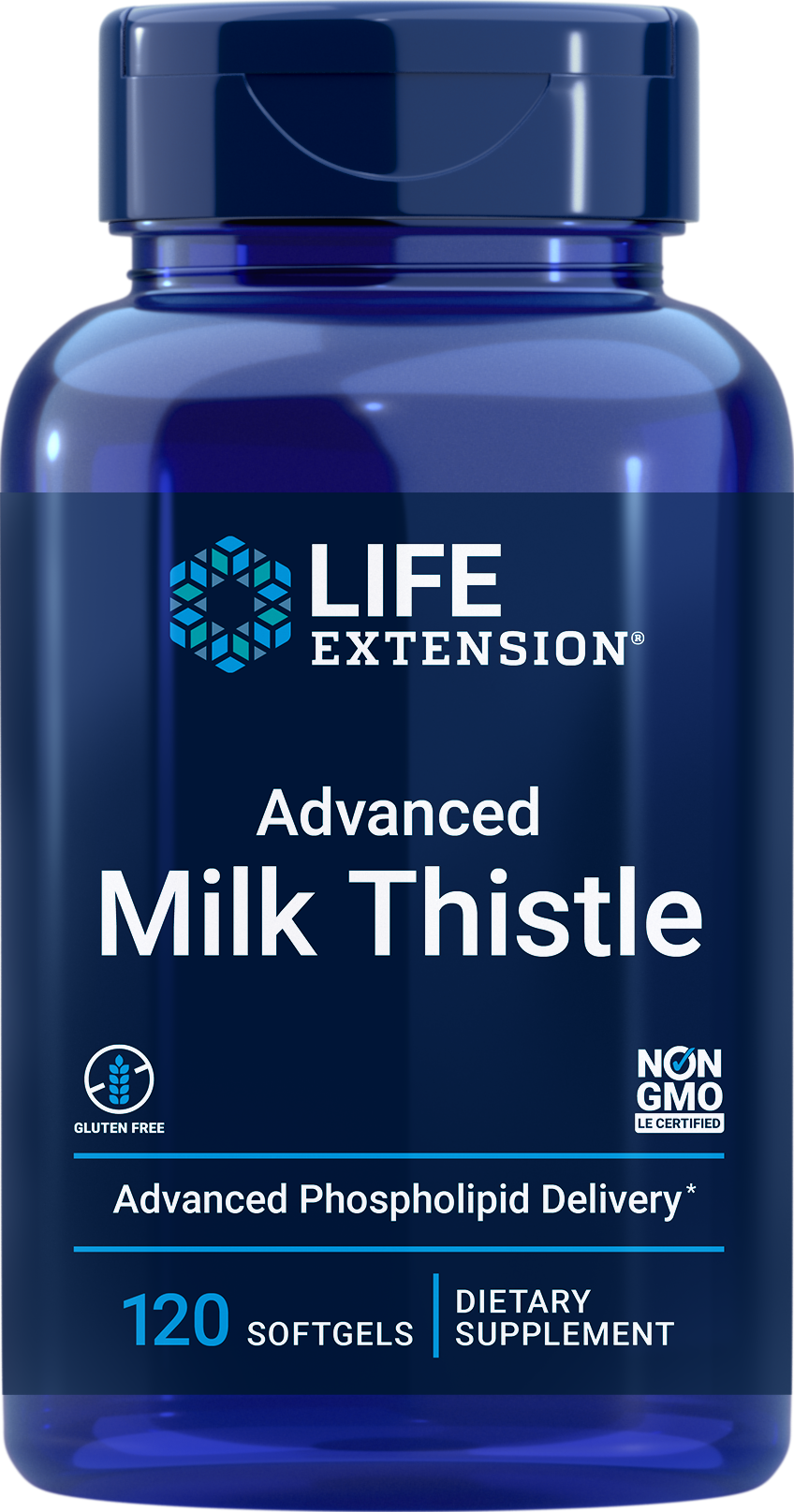 Advanced Milk Thistle, 120 gels